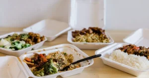tuppers de comida para llevar